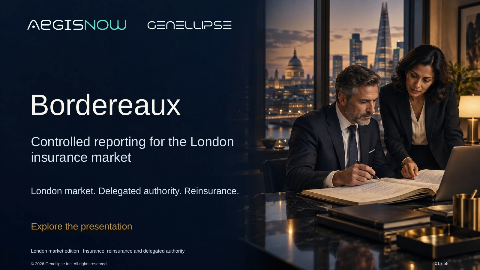 Bordereaux: End-to-end management with AegisNow