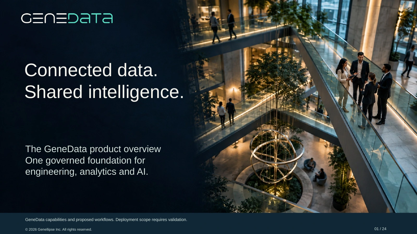 GeneData | Product overview