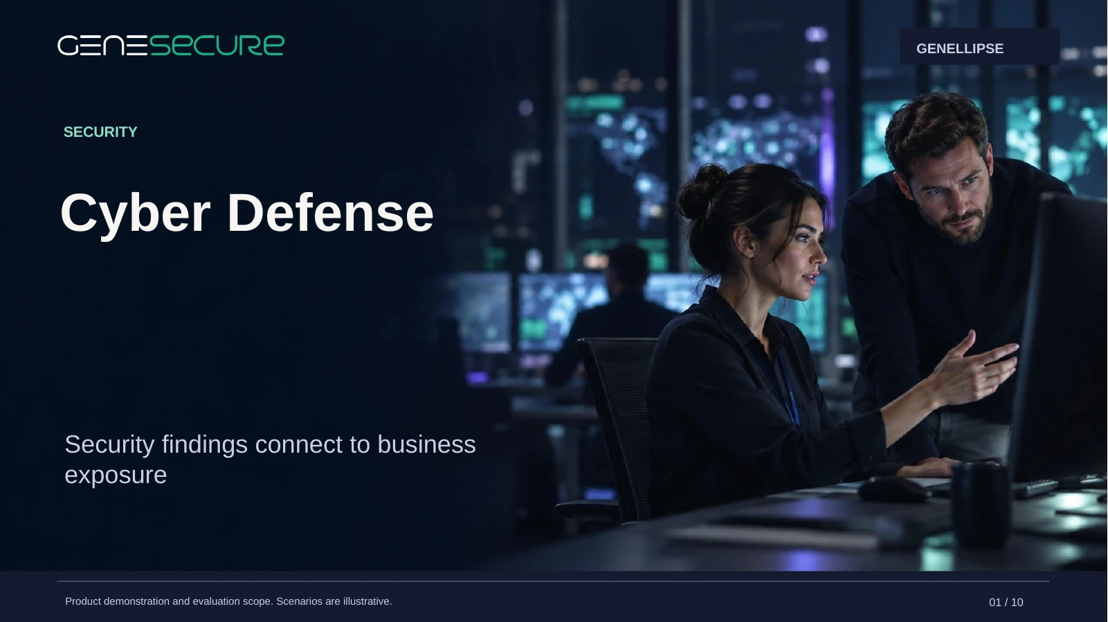 Cyber Defense presentation cover