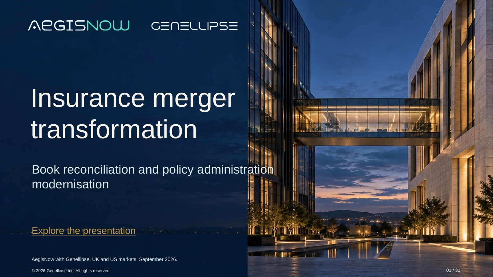 AegisNow Insurance Merger Transformation